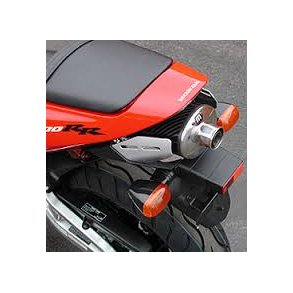 Micron Honda CBR600RR 2003-04, slip-on med oval lyddmper i carbon