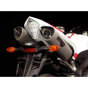 Micron Yamaha YZF-R1 07-08, slip-on med to GP-style lyddmpere