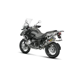 Akrapovic BMW R1200GS Adventure 04-09 Slip-On Line oval lyddmper i titanium (EC godkendt)