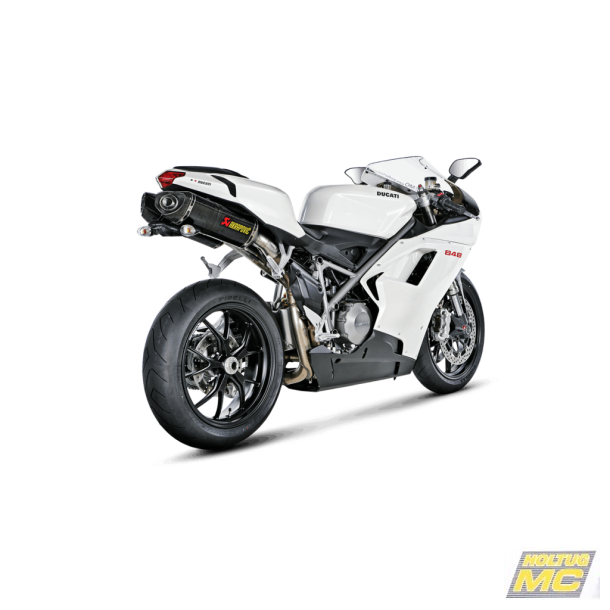 Akrapovic Ducati 848 08-10 Slip-On Line hexagonale lyddmpere i carbon