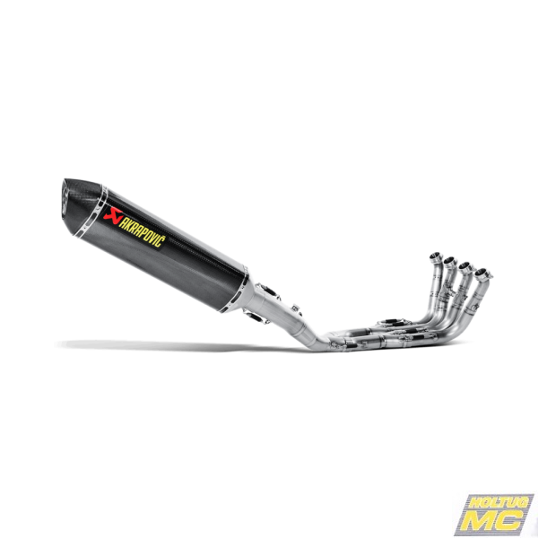 Akrapovic BMW K1300 R 09-15 Racing Line 4/2/1 hexagonal lyddmper i carbon forrr i rustfri