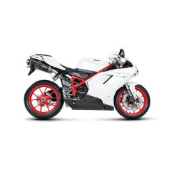 Akrapovic Ducati 848 EVO 11-14 Slip-On Line hexagonale lyddmpere i carbon