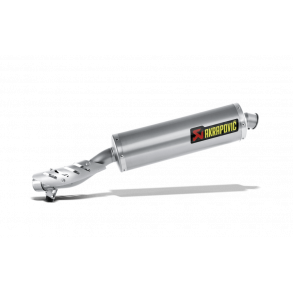 Akrapovic BMW R1200GS Adventure 04-09 Slip-On Line oval lyddmper i titanium (EC godkendt)