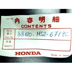 Spejl venstre til Honda CBR1000F SC24 1990-96 i rd