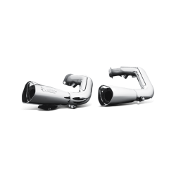 Akrapovic Harley-Davidson Dyna FXDB Street Bob 2006-14 Open Line (Chrome)