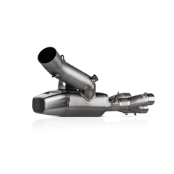 Akrapovic BMW S1000RR 19-> Trackday mellemrr i rustfri til kombination med Racing/Evolution system