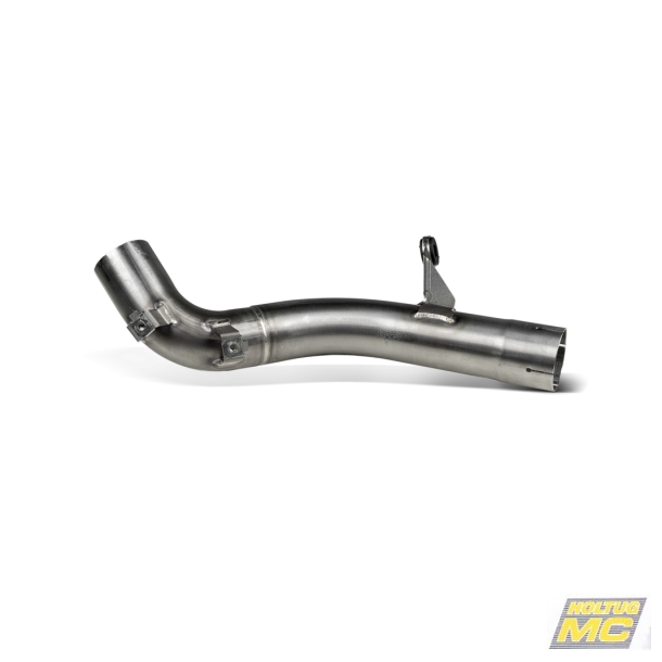Akrapovic BMW F800GS 24-> mellemrr i rustfri, til brug ved fjernelse af forlyddmper