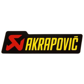 Akrapovic lyddmperemblem, varmeresistent (180 X 53mm)	