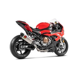 Akrapovic BMW S1000RR 19-> Evolution Line 4/2/1 hexagonal lyddmper i titanium forrr i titanium