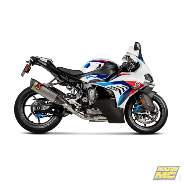 Akrapovic BMW M1000RR 25-> Evolution Line 4/2/1 hexagonal lyddmper i titanium forrr i titanium