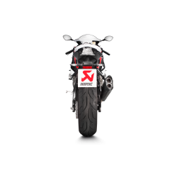 Akrapovic BMW S1000RR 17-18 Slip-On Line hexagonal lyddmper i titanium/sort (ECE godkendt)