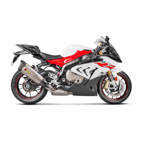 Akrapovic BMW S1000RR 17-18 Slip-On Line hexagonal lyddmper i titanium (ECE godkendt)