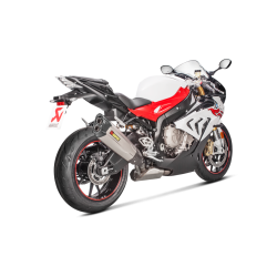 Akrapovic BMW S1000RR 17-18 Slip-On Line hexagonal lyddmper i titanium (ECE godkendt)
