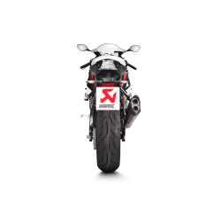 Akrapovic BMW S1000RR 17-18 Slip-On Line hexagonal lyddmper i titanium (ECE godkendt)