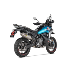 Akrapovic CFMOTO 800MT-X 25-> Slip-on Line hexagonal lyddmper i titanium