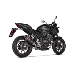 Akrapovic Honda CB500F 24-> Slip-On Line hexagonal lyddmper i carbon (ECE godkendt)