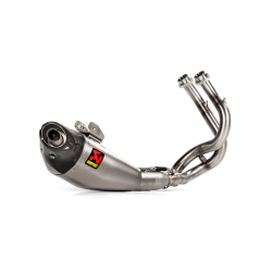 Akrapovic Kawasaki Ninja 650 17-20 Racing Line 2/1 hexagonal lyddmper i titanium (ECE godkendt)