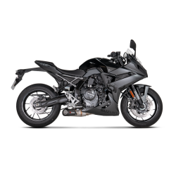 Akrapovic Suzuki GSX-8R 23-> Racing Line 2/1 med underliggende lyddmper i rustfri (ECE-godkendt)