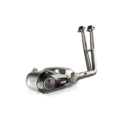 Akrapovic Suzuki GSX-8R 23-> Racing Line 2/1 med underliggende lyddmper i rustfri (ECE-godkendt)