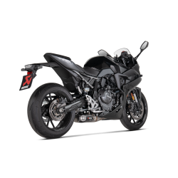 Akrapovic Suzuki GSX-8R 23-> Racing Line 2/1 med underliggende lyddmper i rustfri (ECE-godkendt)