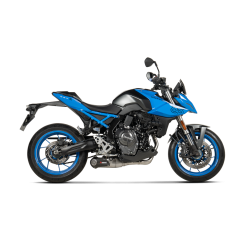 Akrapovic Suzuki GSX-8S 22-> Racing Line 2/1 med underliggende lyddmper i rustfri (ECE-godkendt)