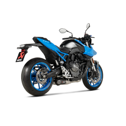 Akrapovic Suzuki GSX-8S 22-> Racing Line 2/1 med underliggende lyddmper i rustfri (ECE-godkendt)