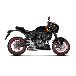 Akrapovic Suzuki GSX-8T / 8TT 25-> Racing Line 2/1, underliggende lyddmper i rustfri (ECE-godkendt)