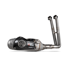Akrapovic Suzuki GSX-8T / 8TT 25-> Racing Line 2/1, underliggende lyddmper i rustfri (ECE-godkendt)
