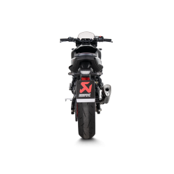 Akrapovic Suzuki GSX-8T / 8TT 25-> Racing Line 2/1 med hexagonal  lyddmper i carbon