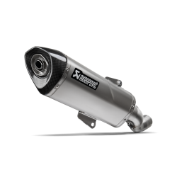 Akrapovic Yamaha NMAX 125 25-> Slip-On Line hexagonal lyddmper i rustfri (ECE godkendt)