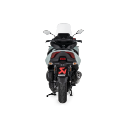 Akrapovic Yamaha Tricity 25-> Slip-on Line oval lyddmper i rustfri/carbon (ECE godkendt)