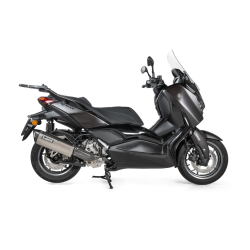 Akrapovic Yamaha X-MAX 300 25-> Slip-on Line oval lyddmper i rustfri/carbon (ECE godkendt)