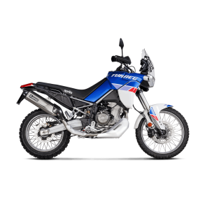 Akrapovic Aprilia Tuareg 660 22-> forrrsst i rustfri til brug med Slip-on Line
