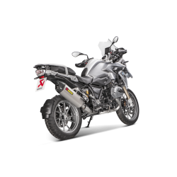 Akrapovic BMW R1200GS Adventure 14-18 forr�r 2/1 i titanium i kombination med slip-on system