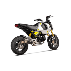 Akrapovic Honda MSX125/Grom 21-> forrr i rustfri til brug med slip-on Line