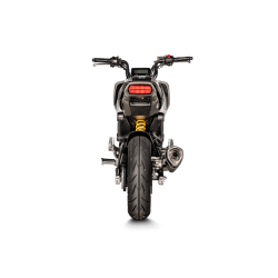 Akrapovic Honda MSX125/Grom 21-> forrr i rustfri til brug med slip-on Line