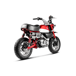 Akrapovic Honda Monkey 21-> forrr i rustfri, kombineres med Slip-On