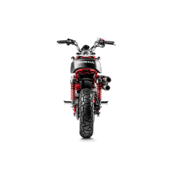 Akrapovic Honda Monkey 21-> forrr i rustfri, kombineres med Slip-On