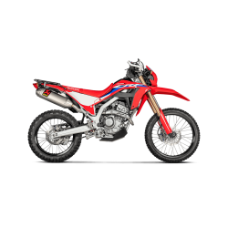 Akrapovic Honda CRF300L 25-> forrrsst i rustfri til brug med slip-on system