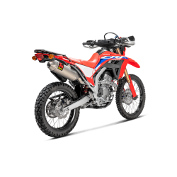 Akrapovic Honda CRF300L 25-> forrrsst i rustfri til brug med slip-on system
