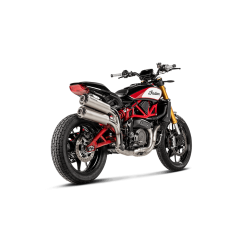 Akrapovic Indian FTR1200/S 19-20 2/1 forrr i titanium - til brug med slip-on system