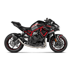 Akrapovic Kawasaki Z H2 20-23 forrr i rustfri til brug med slip-on systemer