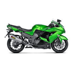 Akrapovic Kawasaki ZZR1400 12-20 forr�r i rustfri til brug i kombination med slip-on system