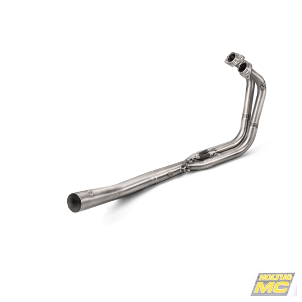 Akrapovic Kawasaki Ninja 400 18-20 forr�r i rustfri til brug i kombination med Slip-on Line systemer