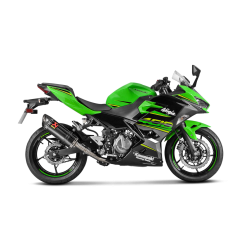 Akrapovic Kawasaki Ninja 400 18-20 forr�r i rustfri til brug i kombination med Slip-on Line systemer