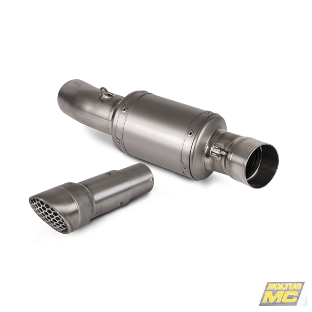 Akrapovic Aprilia RSV4 21-> "Trackday" mellemr�r i titanium
