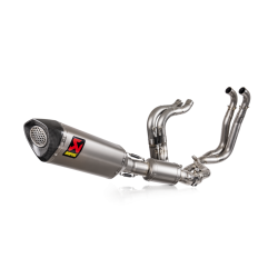 Akrapovic Aprilia RSV4 21-> "Trackday" mellemr�r i titanium