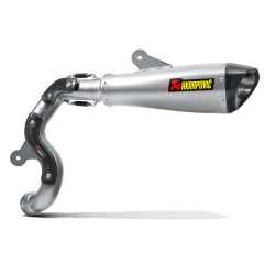 Akrapovic BMW R NineT 14-16 mellemr�r i titanium til h�j montering af slip-on