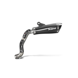 Akrapovic BMW R NineT Racer 17-20 mellemr�r i titanium til h�j montering af slip-on