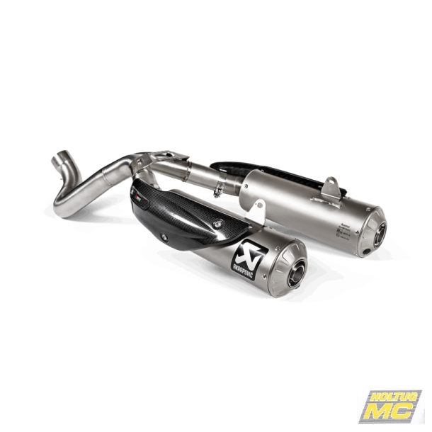 Akrapovic Ducati Scrambler 1100 18-20 mellemrr i rustfri
